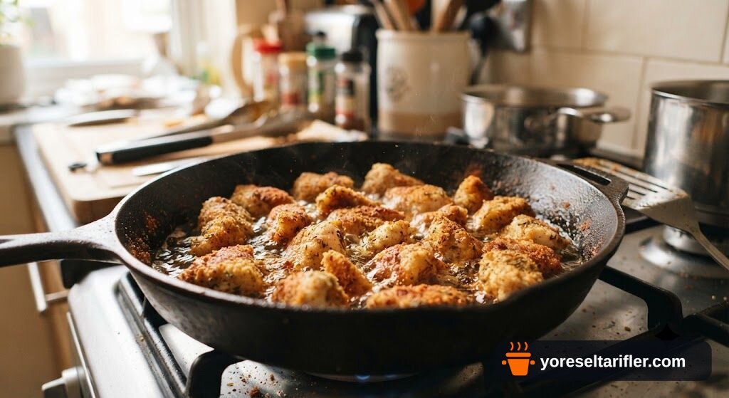Kremalı Körili Tavuklu Penne Tarifi — Adım 2