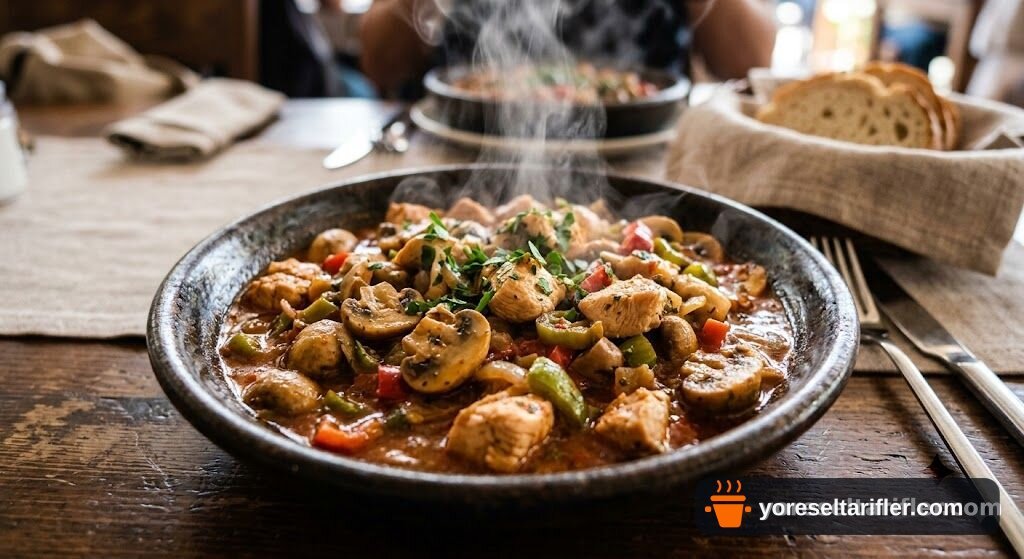 Kremalı Mantarlı Tavuk Sote Tarifi — Adım 8