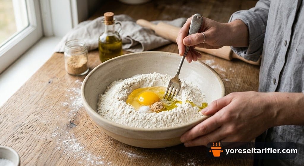 Kremalı Peynirli Ravioli Tarifi — Adım 1