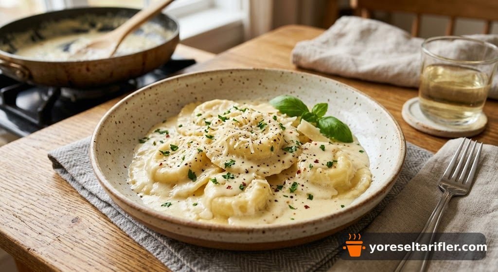 Kremalı Peynirli Ravioli Tarifi — Adım 4