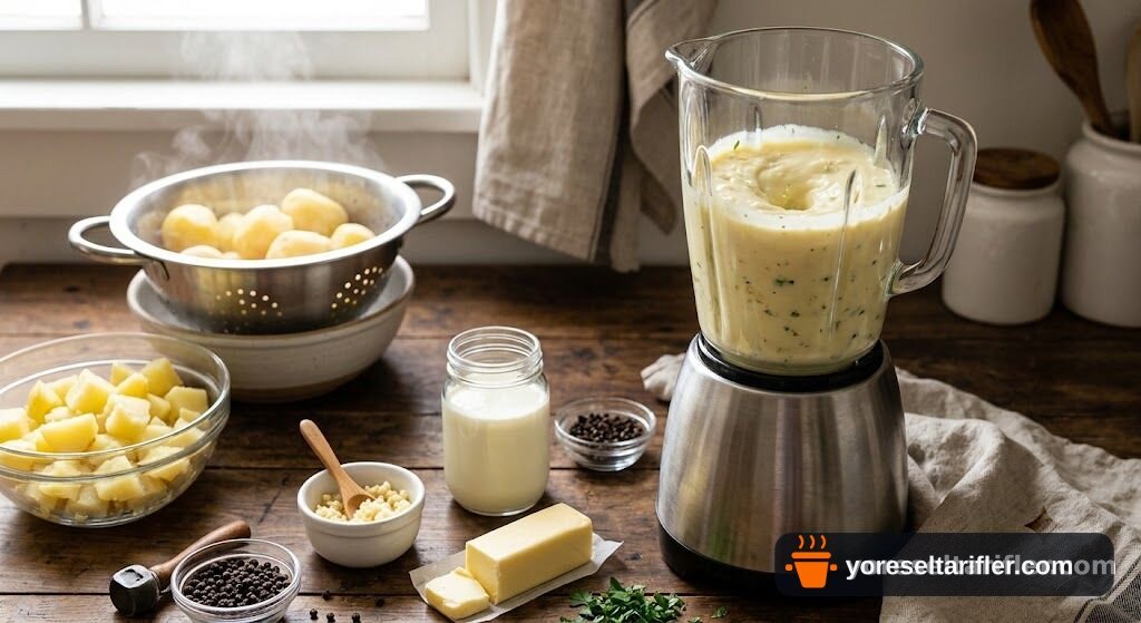 Kremalı Sarımsaklı Patates Sos Tarifi — Adım 2