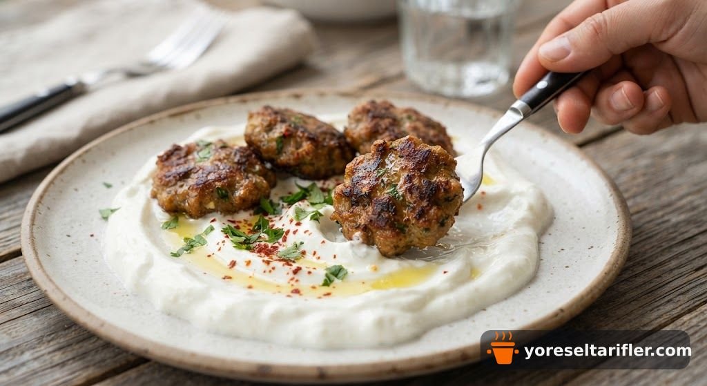 Kremalı Siyez Unlu Köfte Tarifi — Adım 8