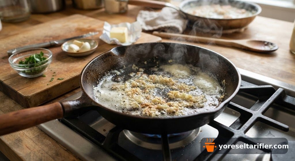 Kremamsı Karidesli Risotto Tarifi — Adım 6