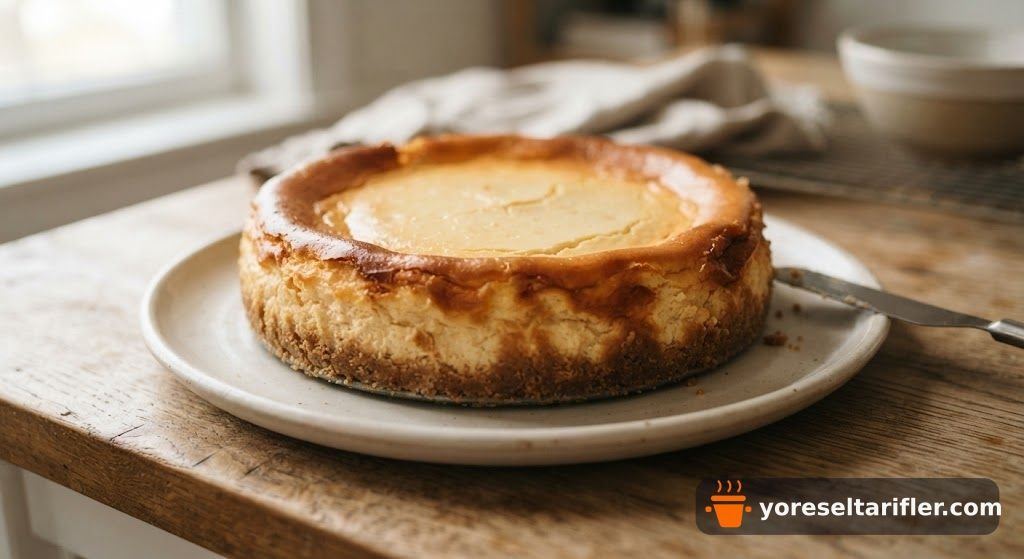 Kremasız Çilekli Labne Cheesecake Tarifi — Adım 8