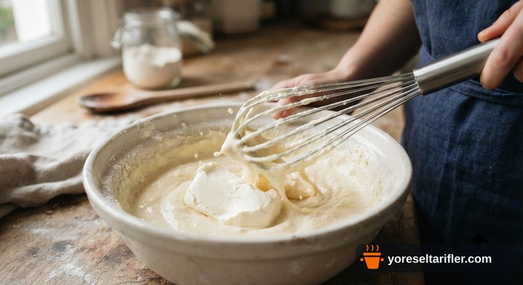 Kupta Pişmeyen Cheesecake Tarifi — Adım 4