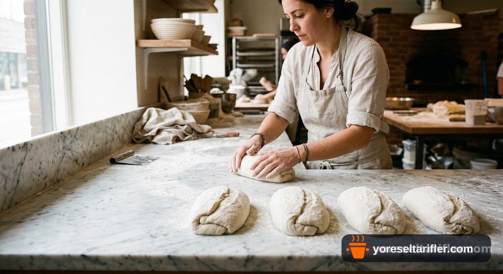 Kuru Domatesli Ekşi Mayalı Hamur Ekmek Tarifi — Adım 4