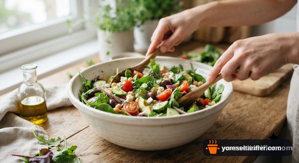 Kuru Domatesli Glutensiz Buğday Salatası Tarifi — Adım 5