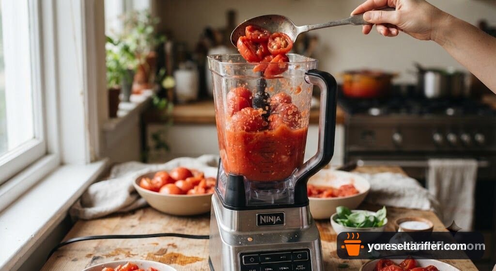 Kuru Domatesli Siyez Kraker Tarifi — Adım 3
