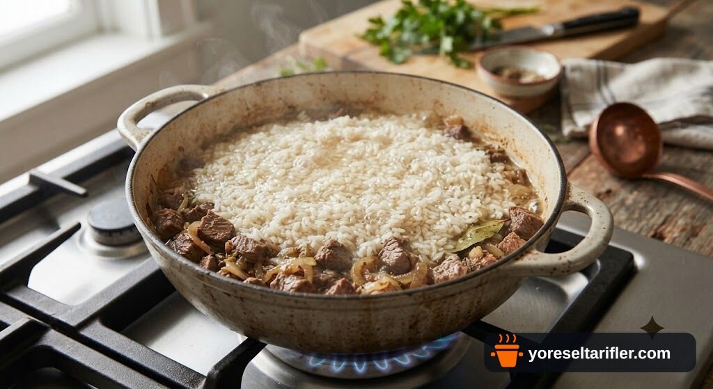 Kuşbaşı Etli Kapama Tarifi — Adım 4