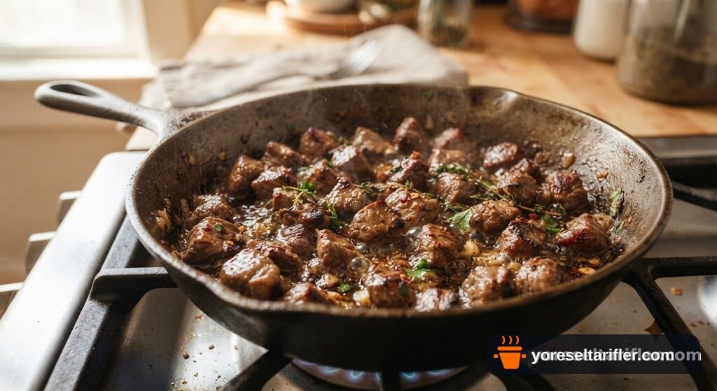 Kuşbaşı Etli Karnıyarık Tarifi — Adım 4