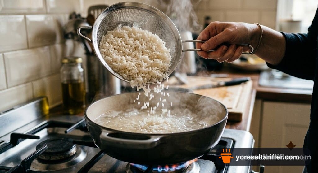 Kuşbaşı Etli Mezelerle Zenginleşen Pilav Tarifi — Adım 4