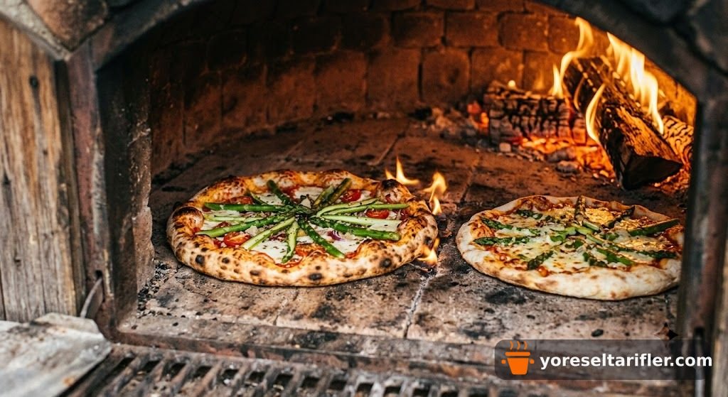 Kuşkonmazlı ve Cheddar Peynirli Pizza Tarifi — Adım 10