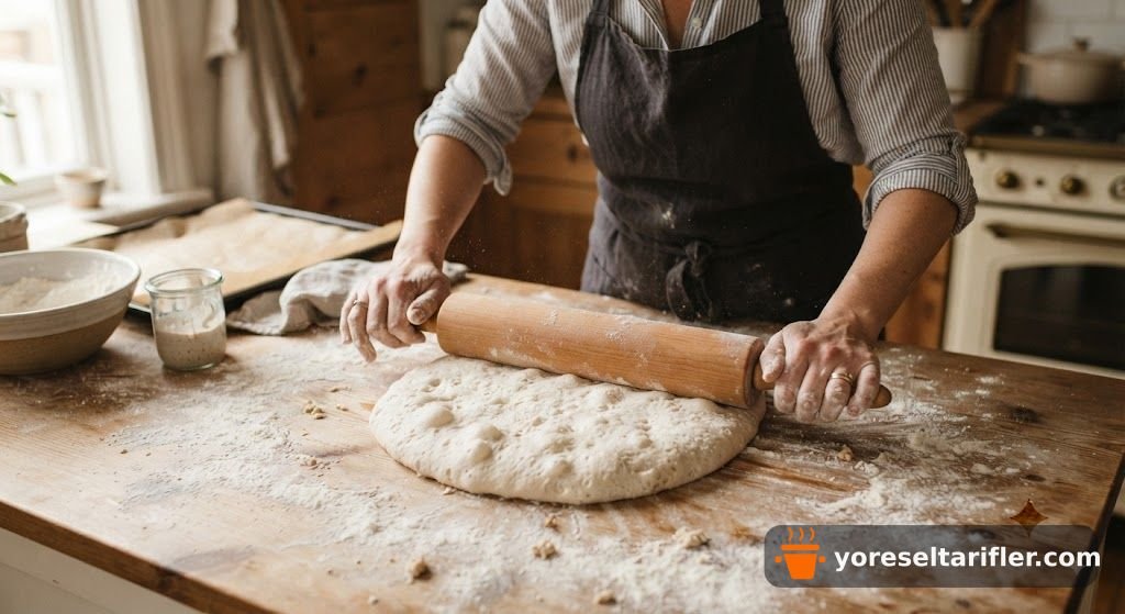 Kuşkonmazlı ve Cheddar Peynirli Pizza Tarifi — Adım 7