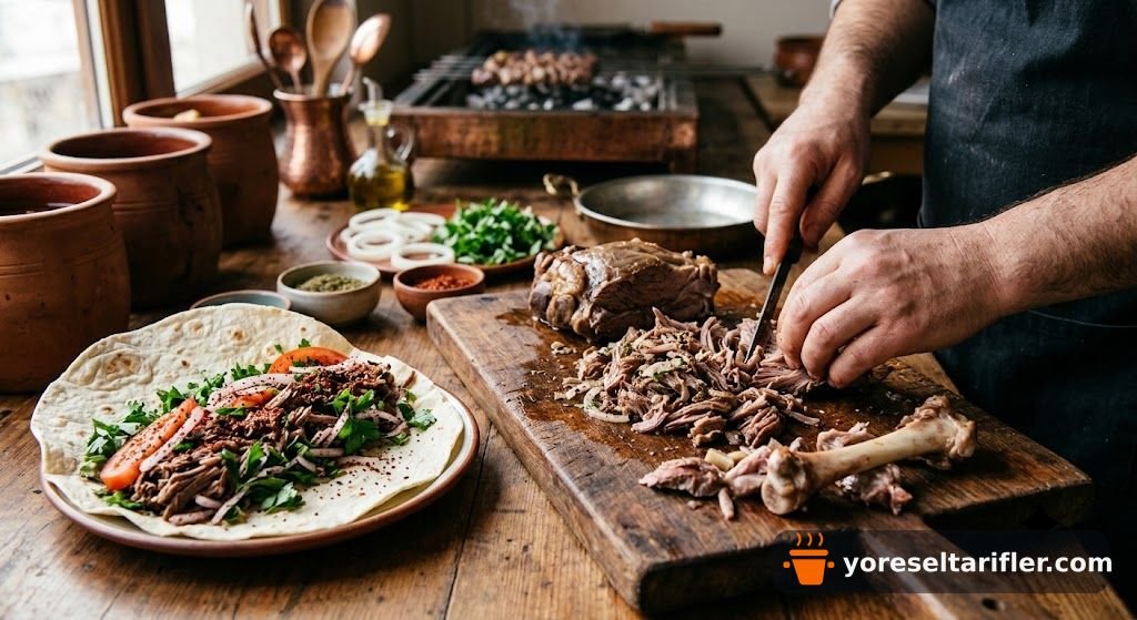 Kuzu Gerdan Söğüş Dürüm Tarifi — Adım 2