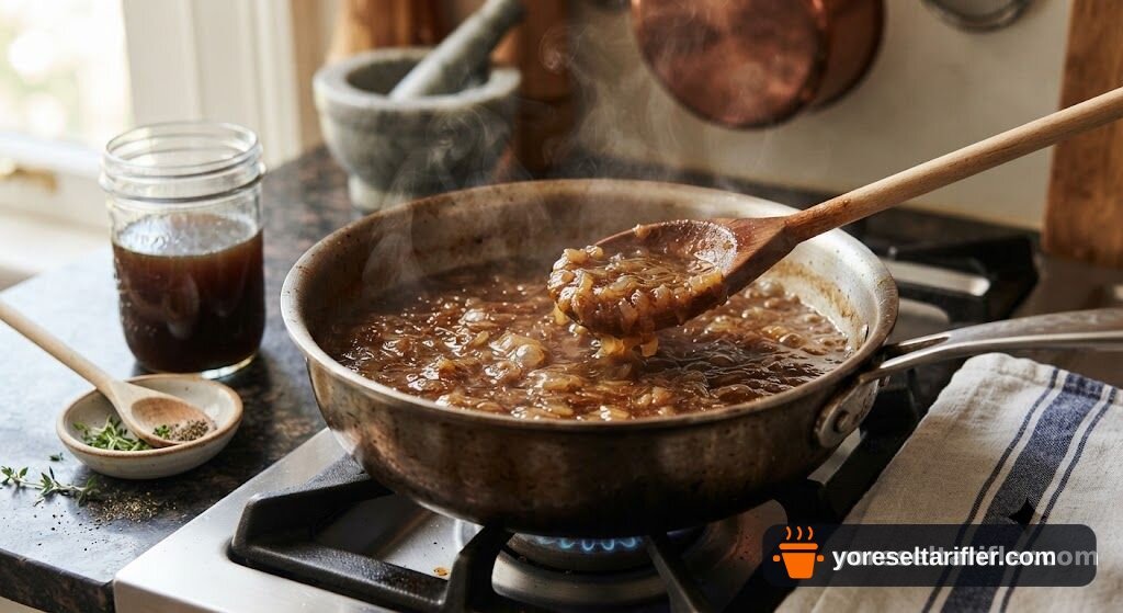 Fransız Usulü Soğan Çorbası Tarifi — Adım 8