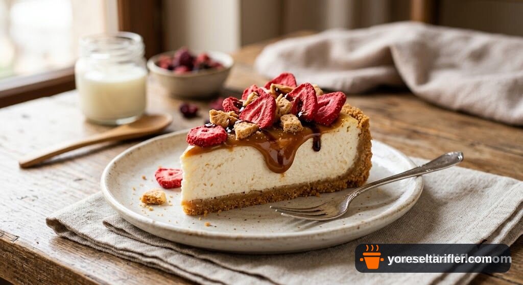 Labneli Cheesecake Tarifi — Adım 4