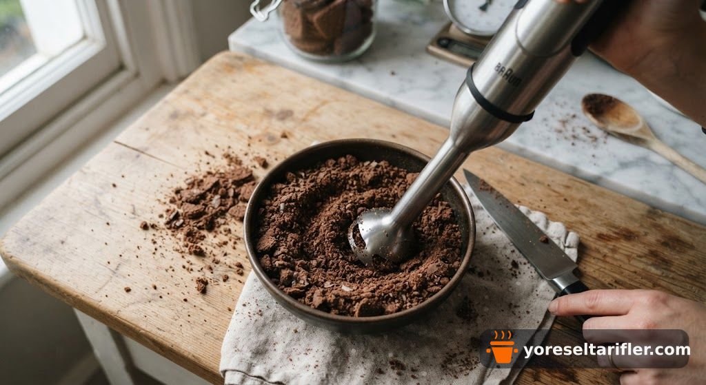 Labneli Kakaolu Kup Tatlısı Tarifi — Adım 1