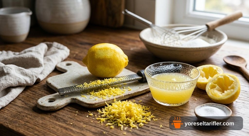 Limon Aromalı Yumuşak Kek Tarifi — Adım 2