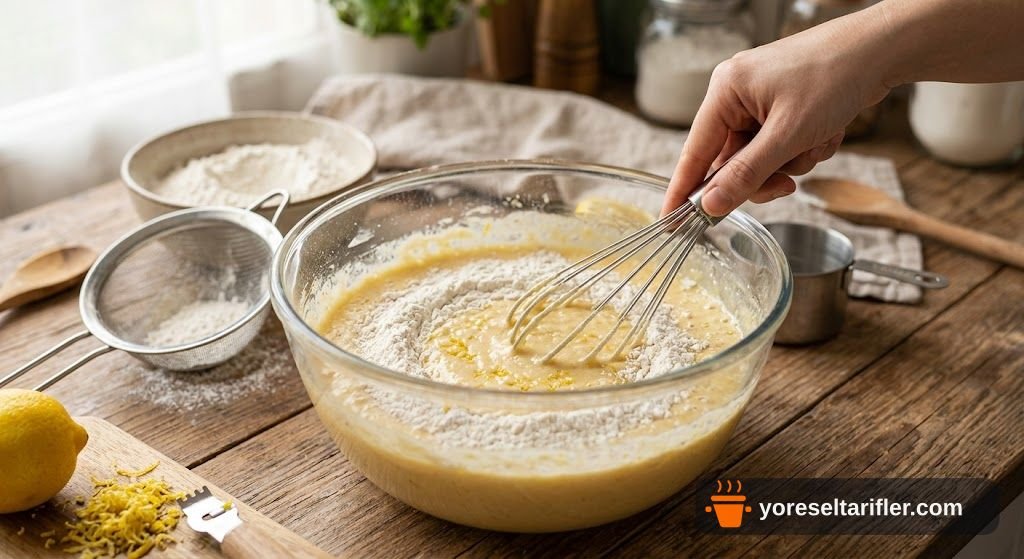 Limon Aromalı Yumuşak Kek Tarifi — Adım 4