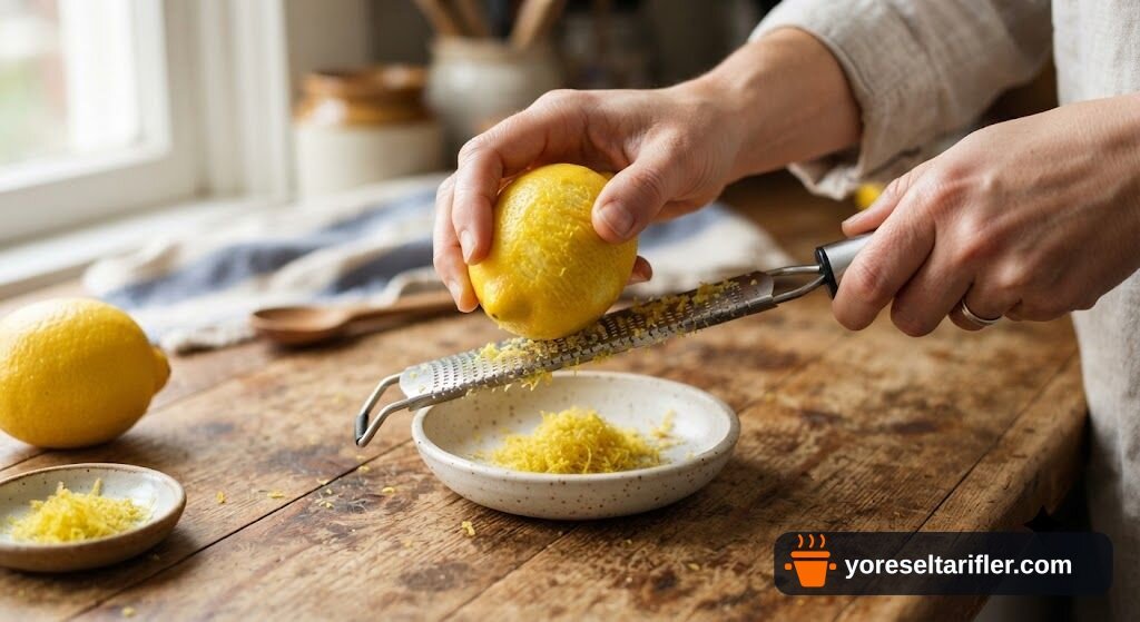 Limon Kabuğu Reçeli Tarifi — Adım 1