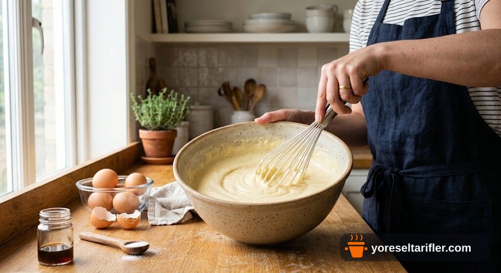 Limon Kokulu Kadayıflı Kek Tatlısı Tarifi — Adım 6