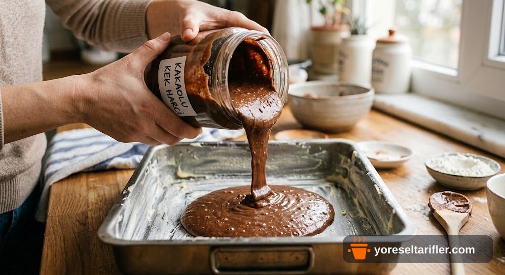 Limon Kokulu Kadayıflı Kek Tatlısı Tarifi — Adım 9