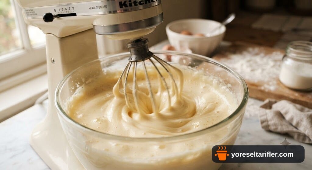 Limon Soslu Yumuşacık Kek Tarifi — Adım 1