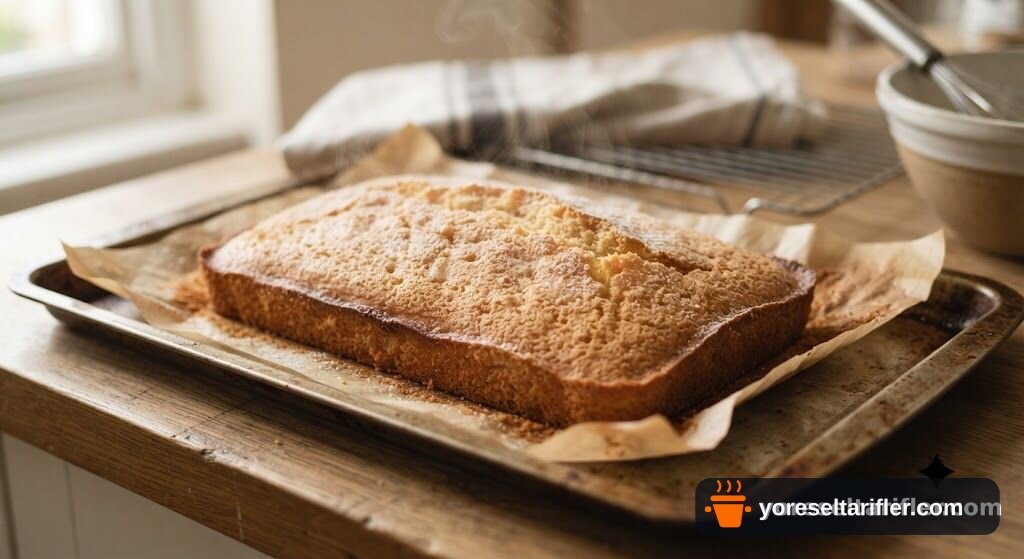 Limon Soslu Yumuşacık Kek Tarifi — Adım 5