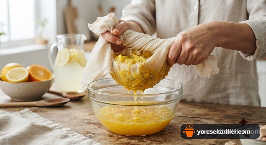 Limon ve Portakal Karışımı Limonata Tarifi — Adım 4