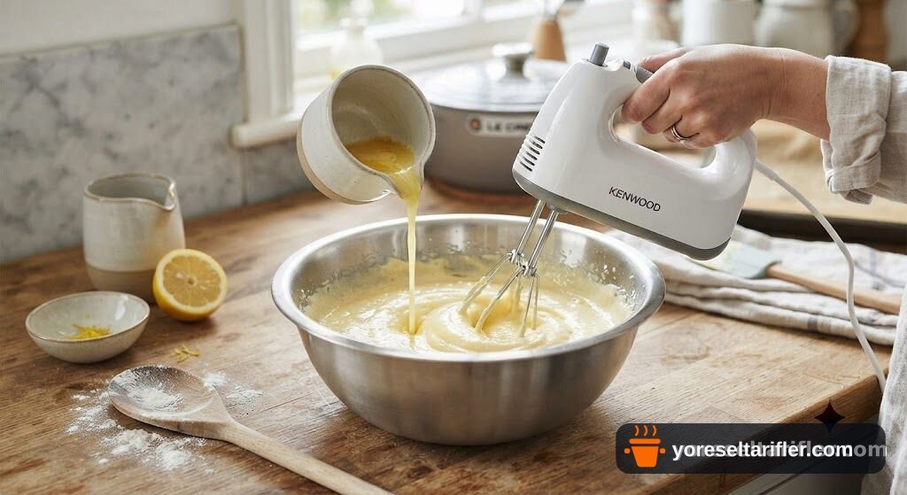 Limonlu Brownie Tarifi — Adım 2