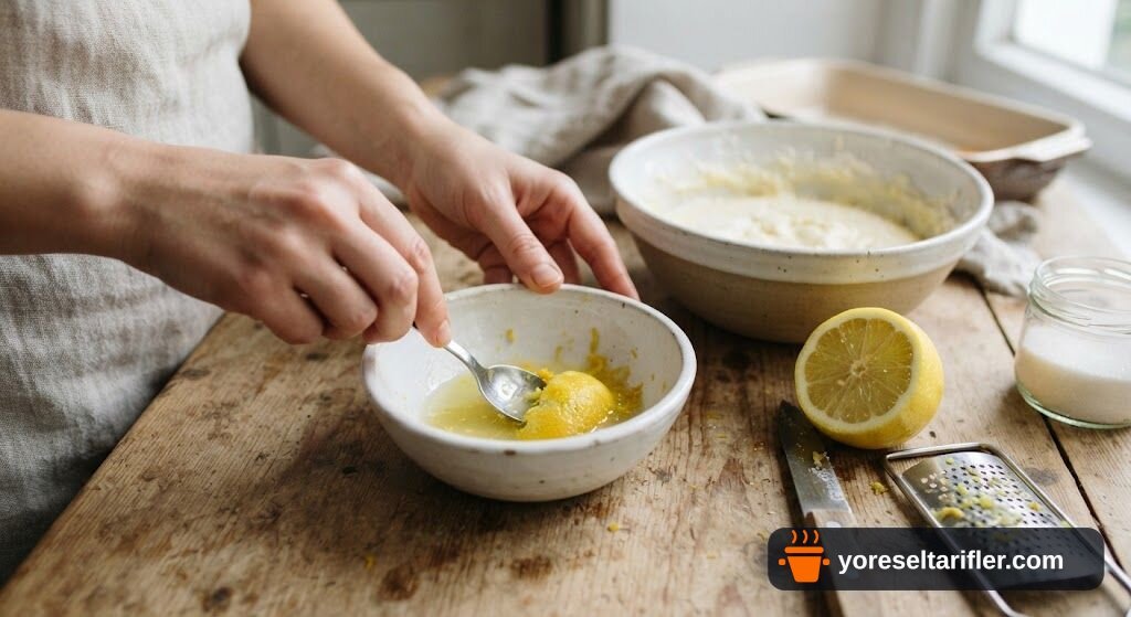 Limonlu Brownie Tarifi — Adım 3