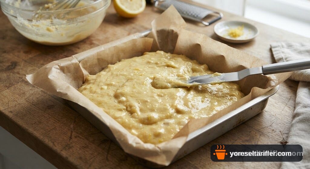 Limonlu Brownie Tarifi — Adım 6