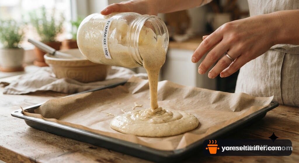 Limonlu Fındıklı Yumuşak Kek Tarifi — Adım 4