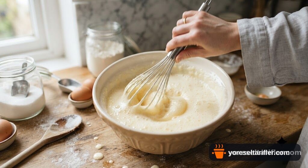 Limonlu Haşhaşlı Mini Kek Tarifi — Adım 1