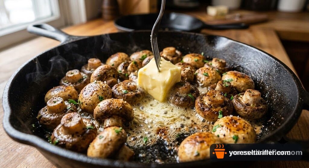 Limonlu Kremalı Mantar Tarifi — Adım 1