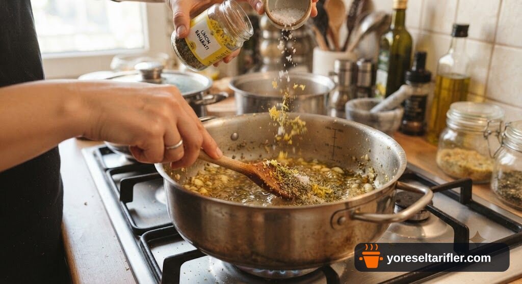 Limonlu Kremalı Mantar Tarifi — Adım 3