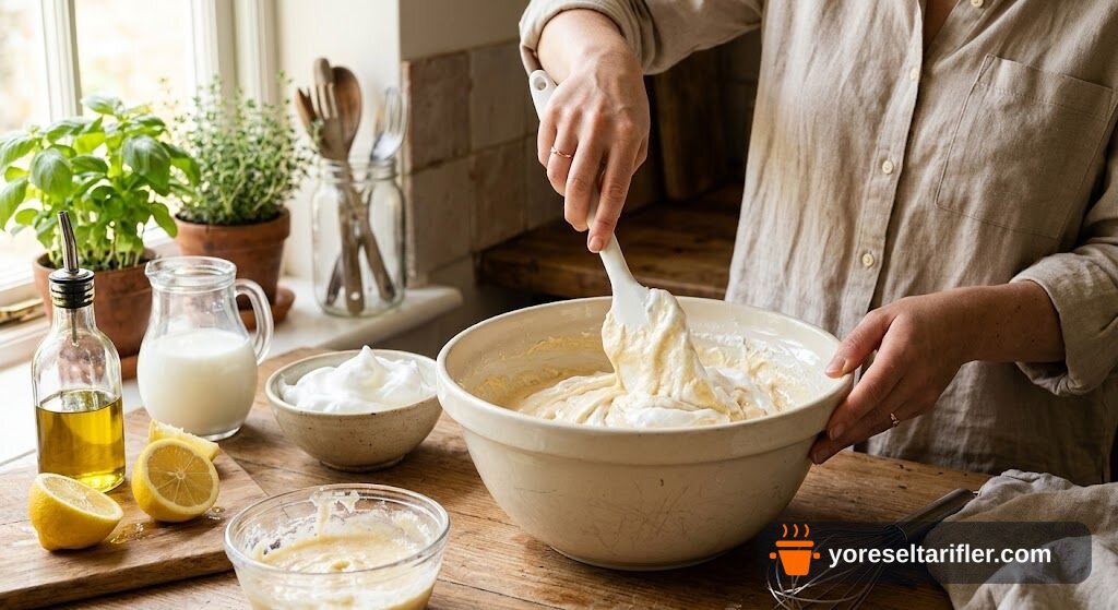 Limonlu Portakallı Muffin Tarifi — Adım 4