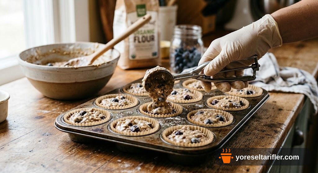 Limonlu Portakallı Muffin Tarifi — Adım 7
