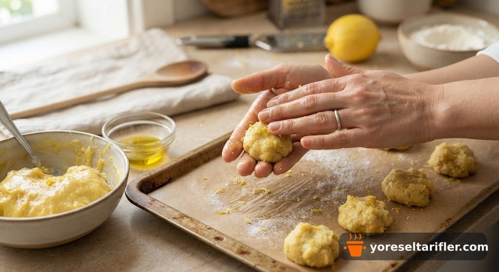 Limonlu Şam Kurabiyesi Tarifi — Adım 2