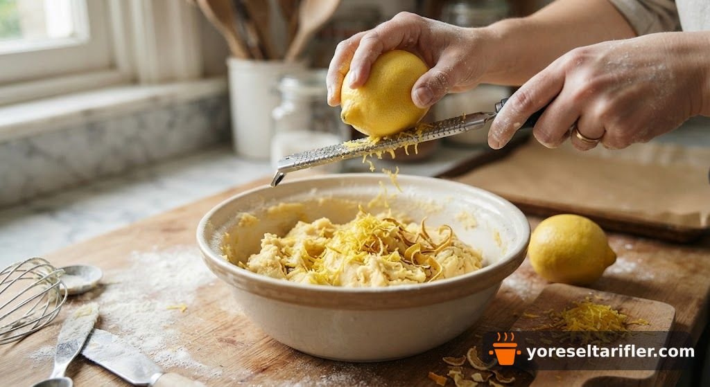 Limonlu Şam Kurabiyesi Tarifi — Adım 3
