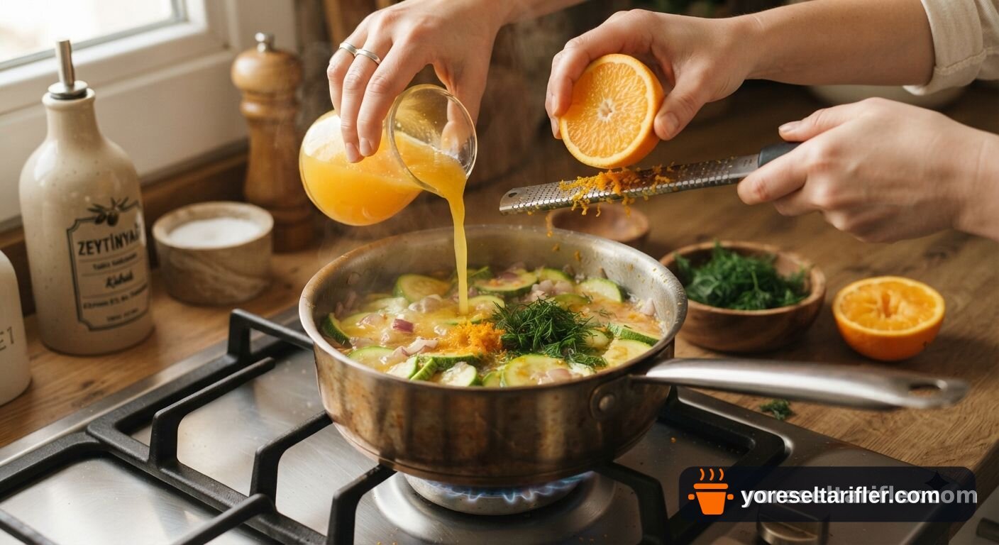 Limonlu ve Portakallı Kabak Tarifi — Adım 3