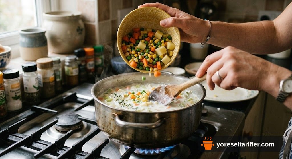 Lokanta Usulü Sebze Çorbası Tarifi — Adım 6