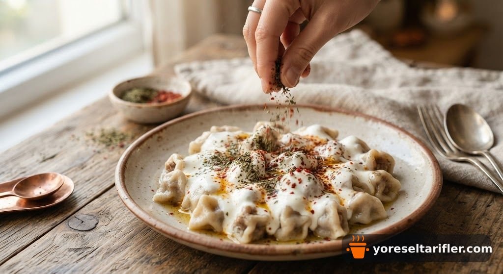 Lor Peynirli Soğan Kavurması Tarifi — Adım 3