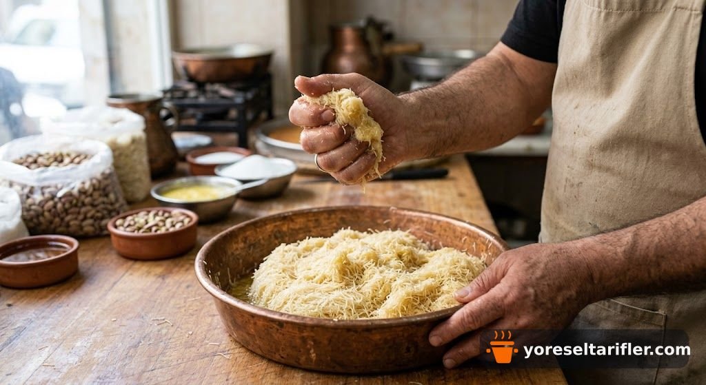Lübnan Künefesi Tarifi — Adım 3