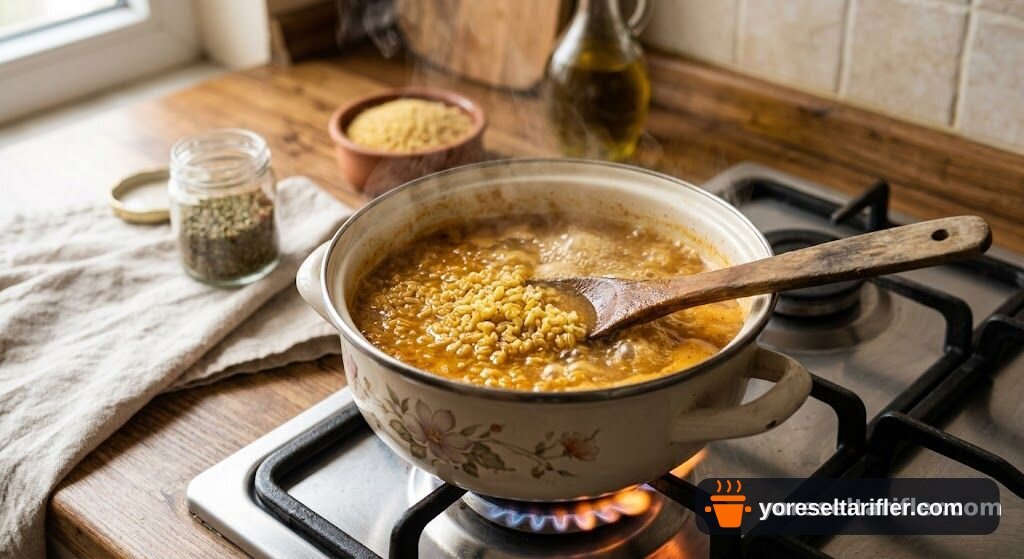 Malatya Usulü Bulgur Pilavı (Taneli, Nefis) — Adım 1