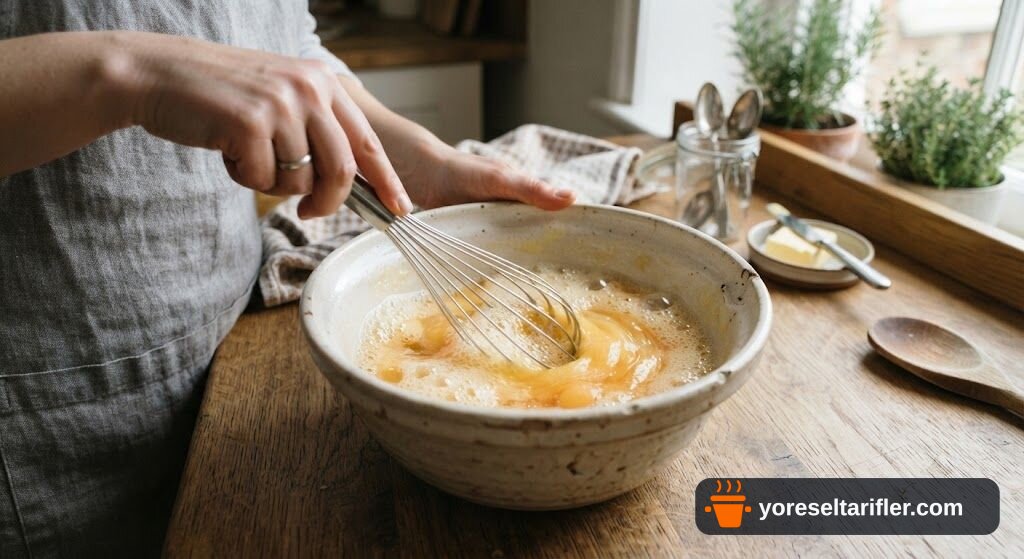 Mandalina Kremalı Hafif Mereng Tart Tarifi — Adım 14