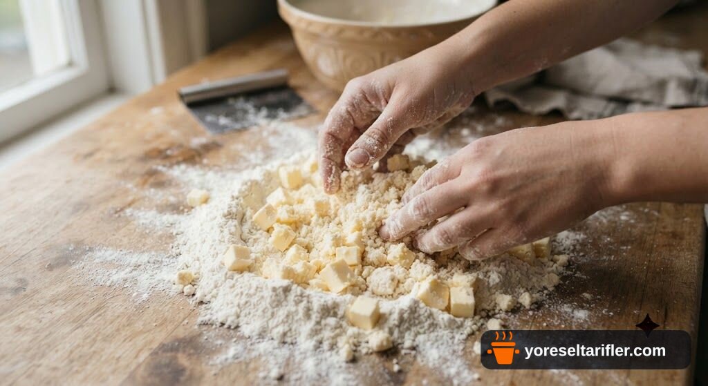 Mandalina Kremalı Hafif Mereng Tart Tarifi — Adım 2