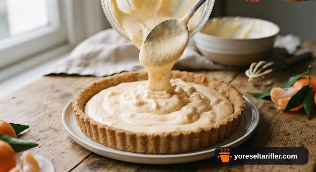 Mandalina Kremalı Hafif Mereng Tart Tarifi — Adım 21