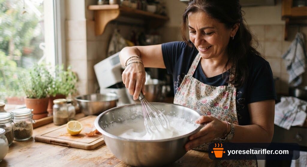 Mandalina Kremalı Hafif Mereng Tart Tarifi — Adım 25
