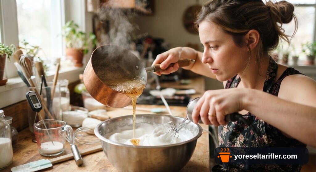 Mandalina Kremalı Hafif Mereng Tart Tarifi — Adım 26